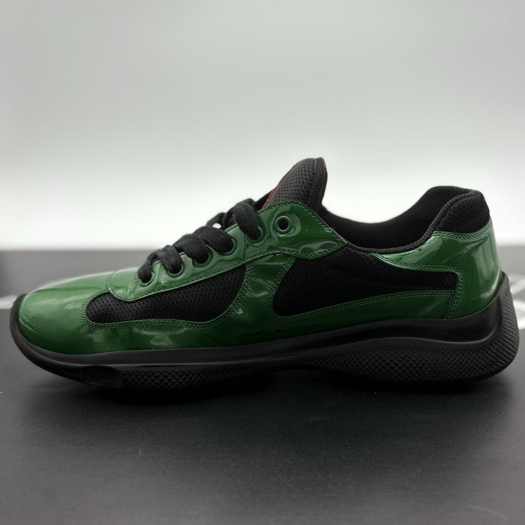 Size 8.5 UK (9.5 US) - Prada Americas Cup ' Green Black ' | GOOD CONDITION!