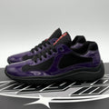 Size 8 UK (9 US) - Prada Americas Cup ' Violet Black ' | SUPER CLEAN!