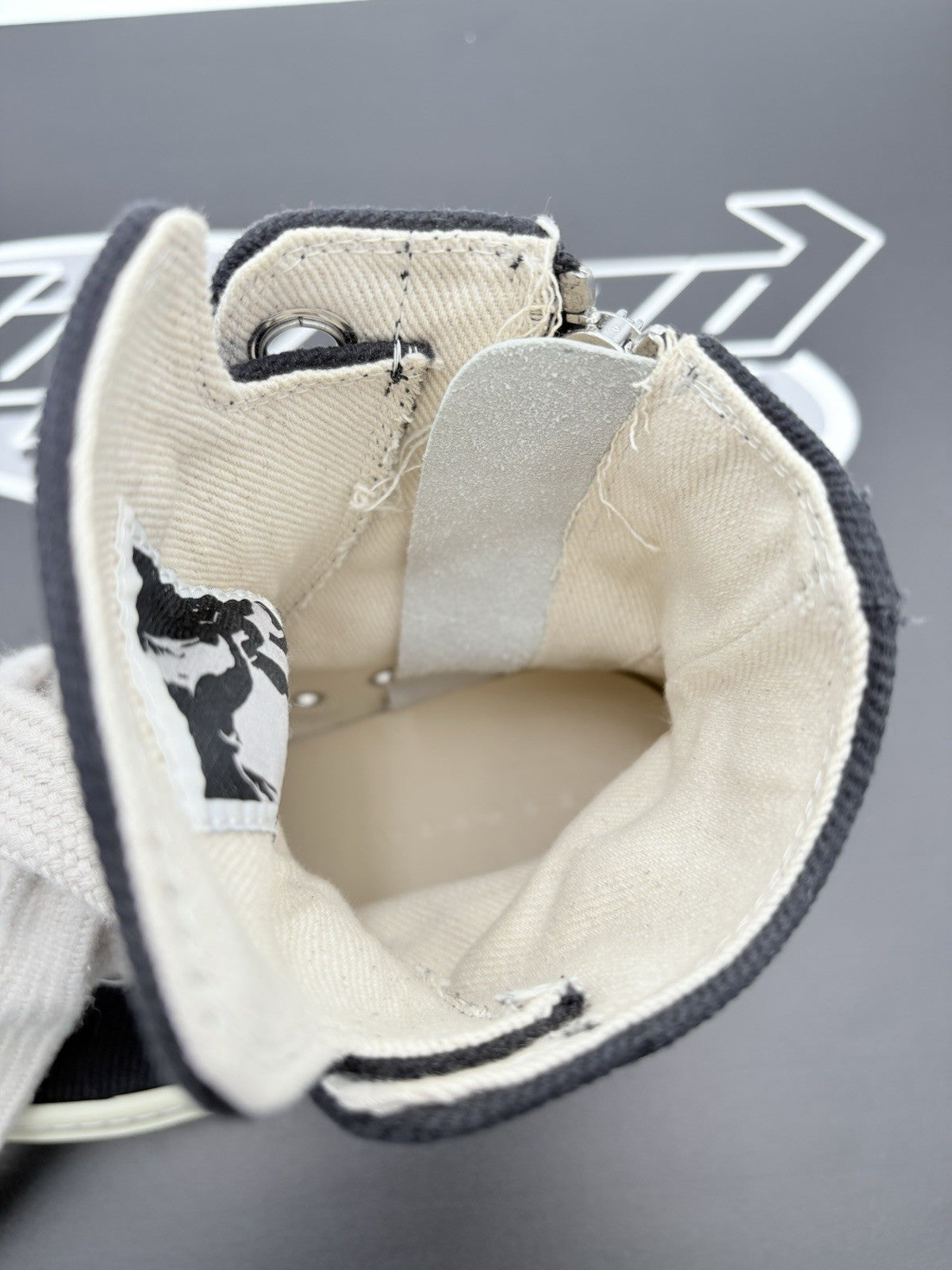 Size 40 (7 US) - Rick Owens DRKSHDW Jumbo Lace Sneakers ' Black ' | SUPER CLEAN!