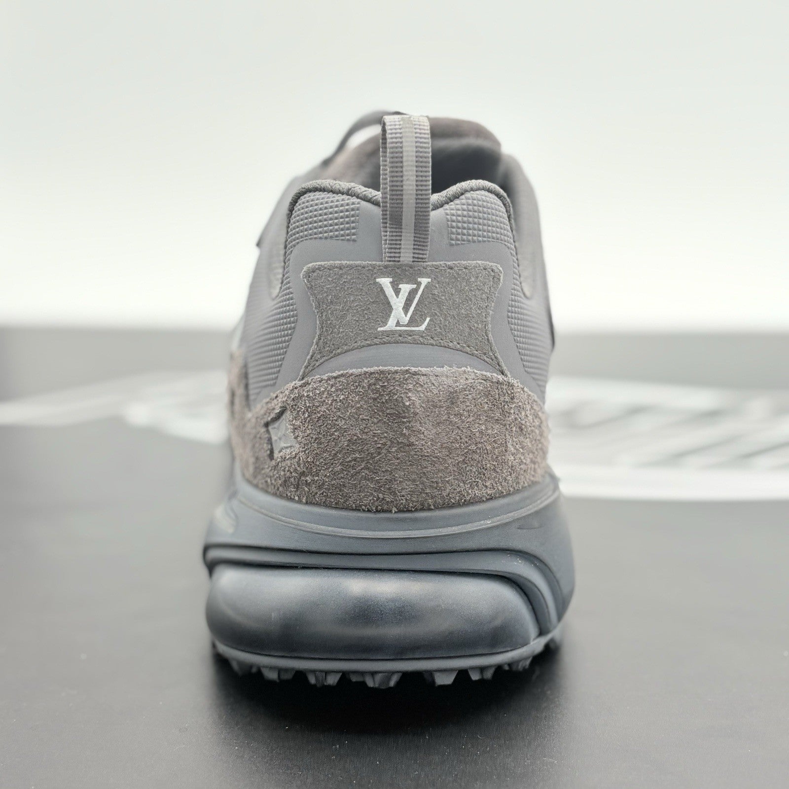 Size 12 LV (13-13:5 US) Louis Vuitton Tactic Runner ' Grey ' | SUPER CLEAN!