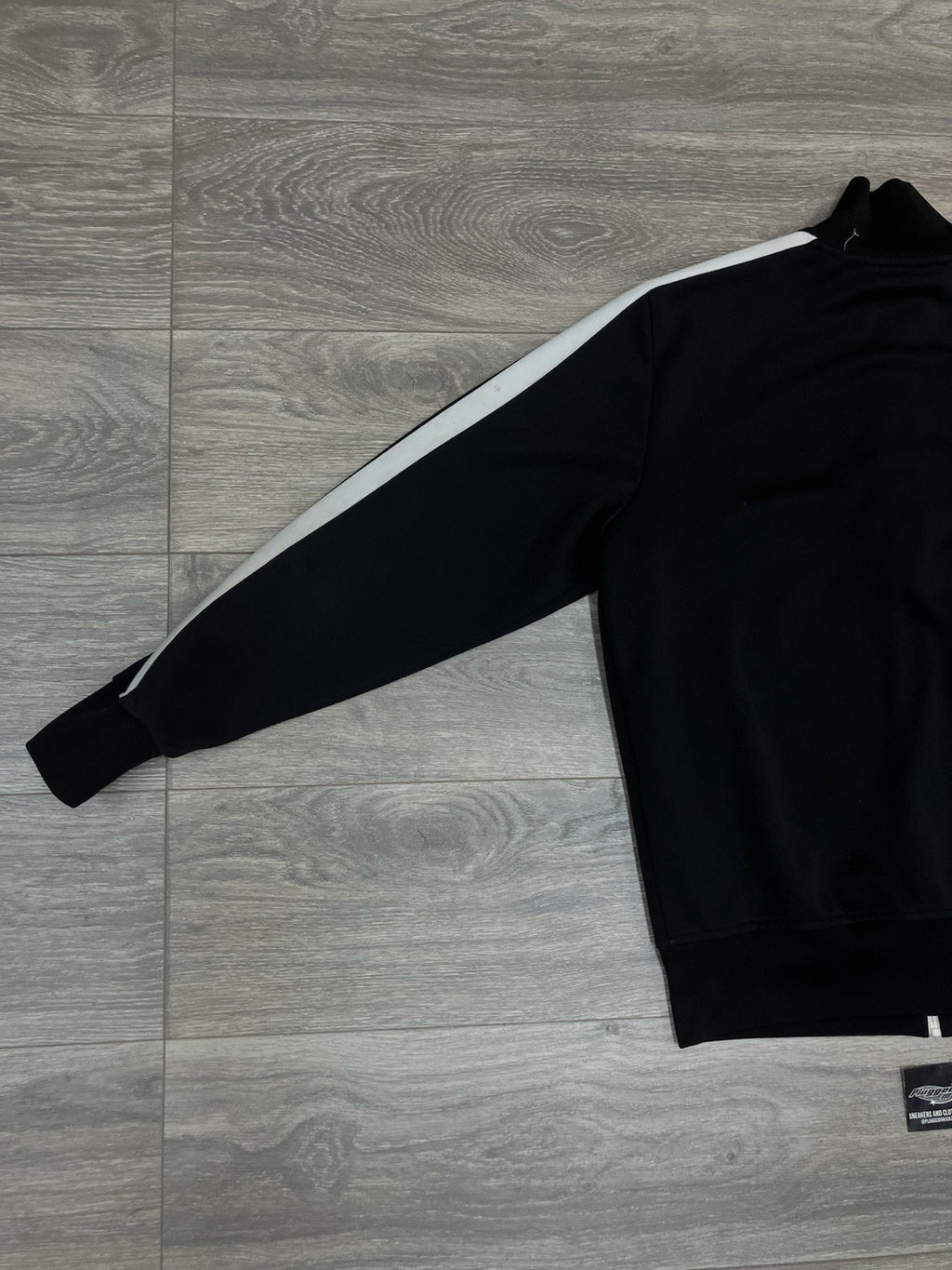 Size L - Palm Angels Classic Track Jacket ' Black White '
