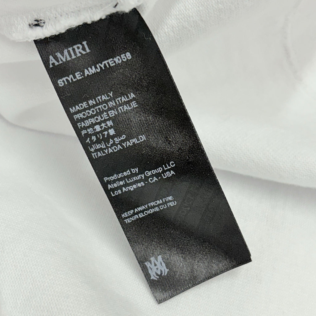 Size M - Amiri Airbrush Cotton T-Shirt ' White ' | GREAT CONDITION!