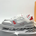Size 12 LV (13-13.5 US) Louis Vuitton Reflective Trainer ' Red ' | EXCELLENT!