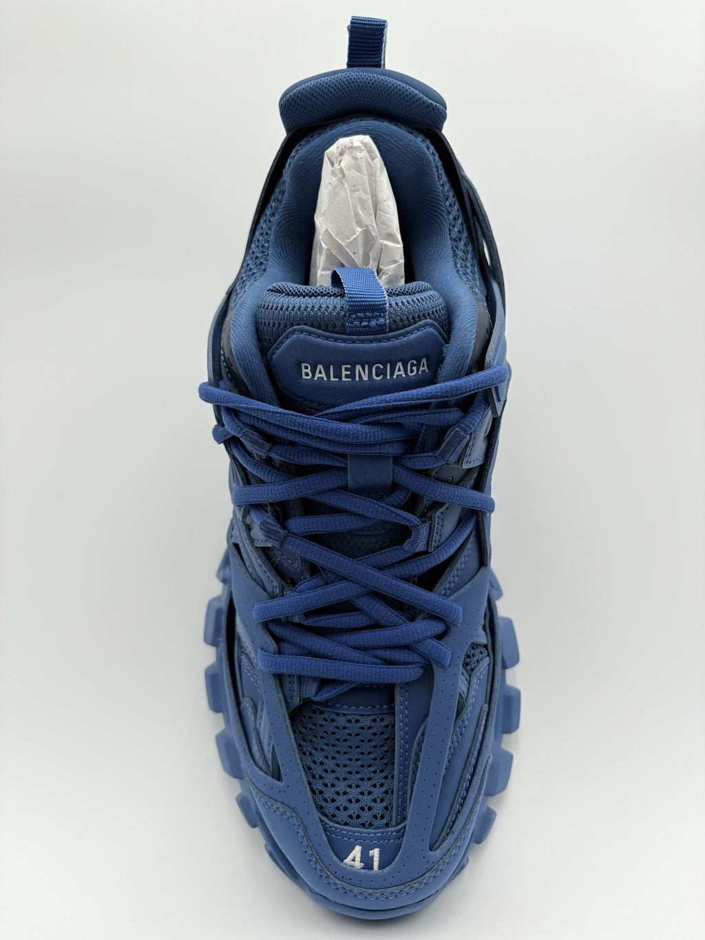 Size 41 (8 US) - Balenciaga Track LED Sneaker ' Navy ' | BRAND NEW!