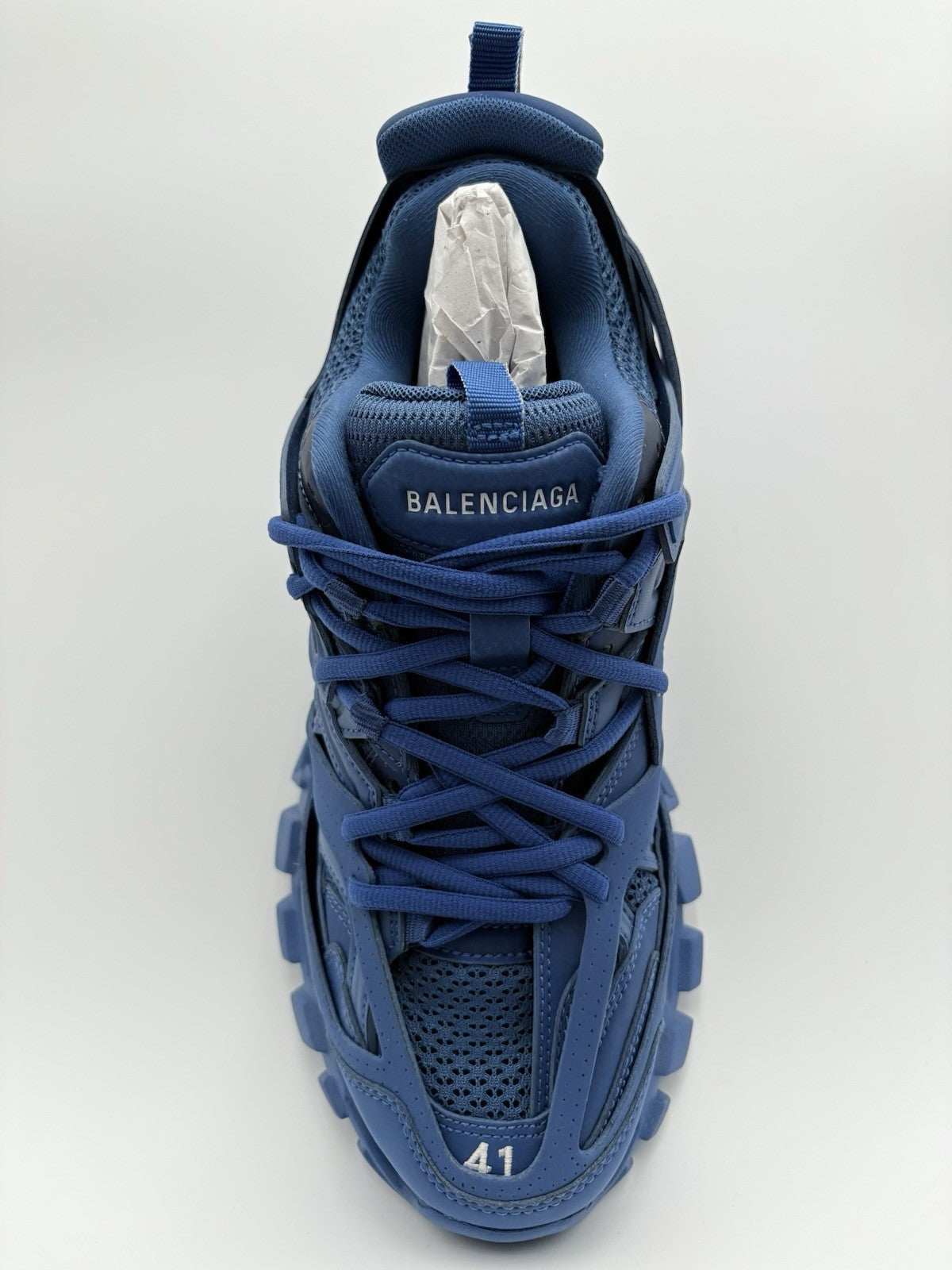 Size 41 (8 US) - Balenciaga Track LED Sneaker ' Navy ' | BRAND NEW!