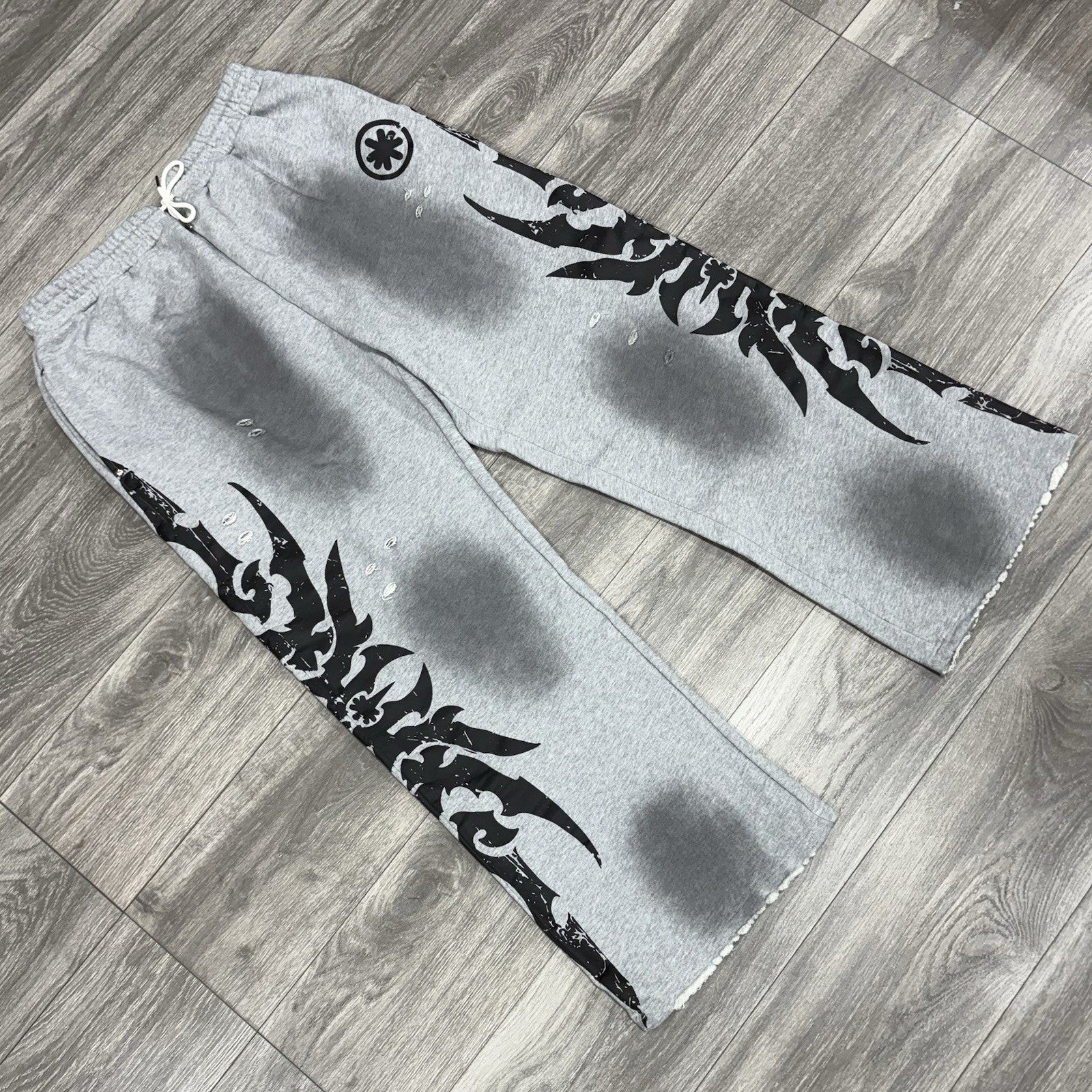 Size M - Lost Shdws Distressed Complexcon Exclusive Sweatpants ' Grey ' | NEW!