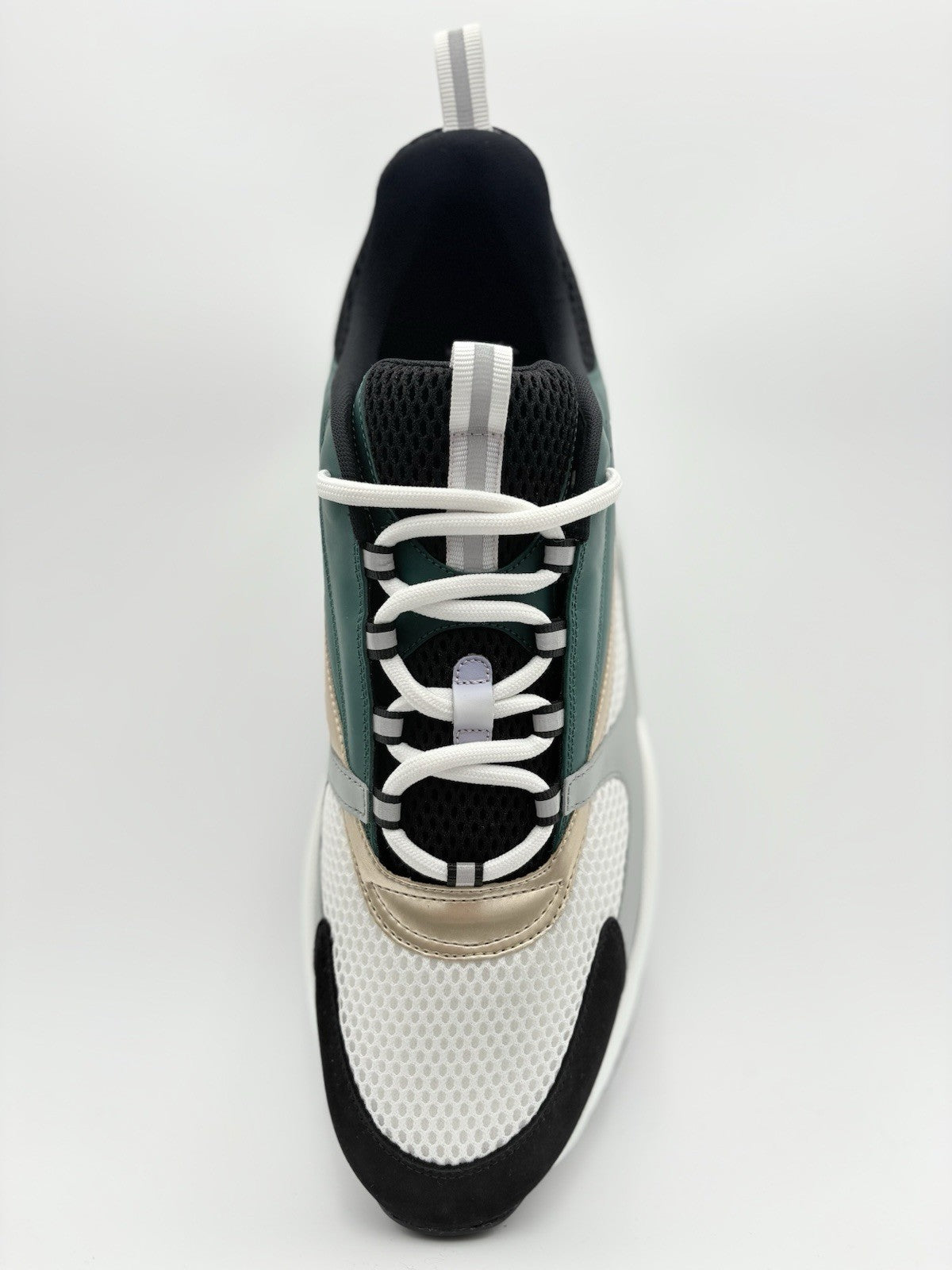 Size 49 (16 US) - Dior B22  Sneaker ' Green White Gold ' | NEW!