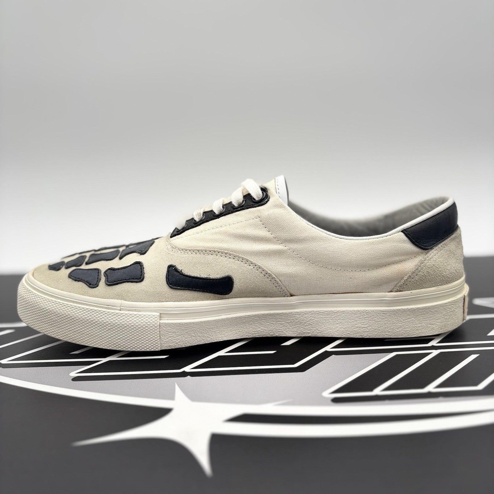 Size 42 (9 US) - Amiri Bone Slip On Skeleton Sneakers | GREAT CONDITION!