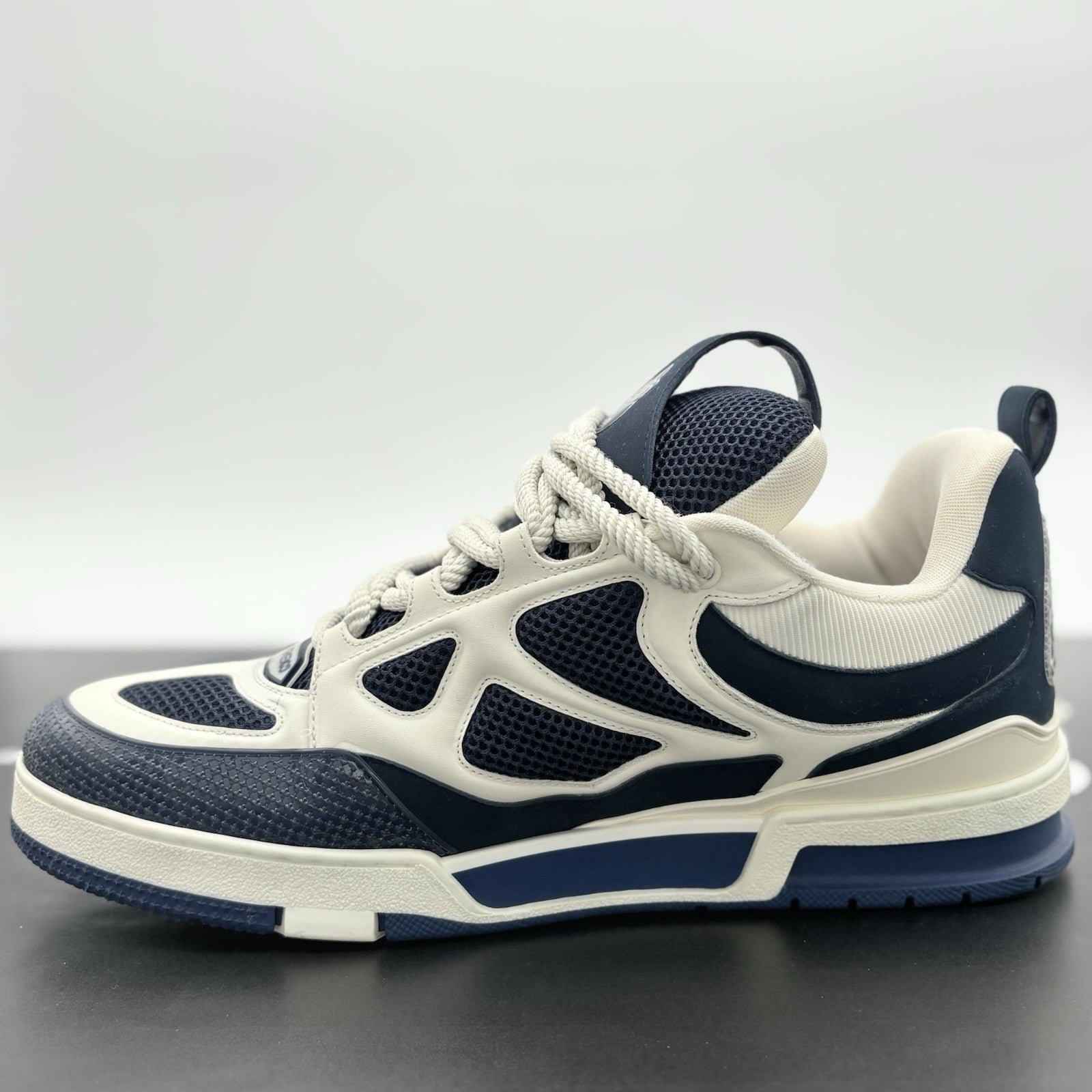 Size 12 LV (13-13.5 US) Louis Vuitton Skate ' Marine ' | GREAT CONDITION