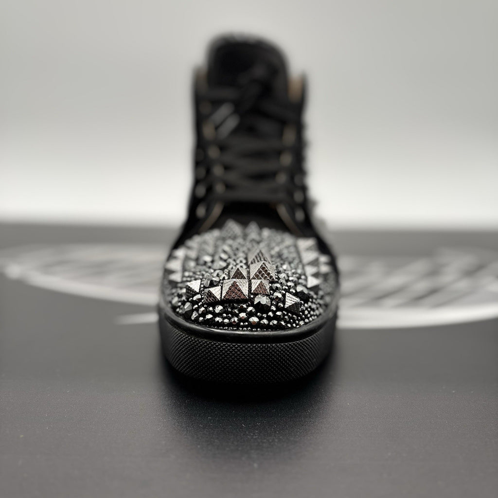 Size 43.5 (10.5 US) -Christian Louboutin Louis Max ' Multi Black ' | GREAT