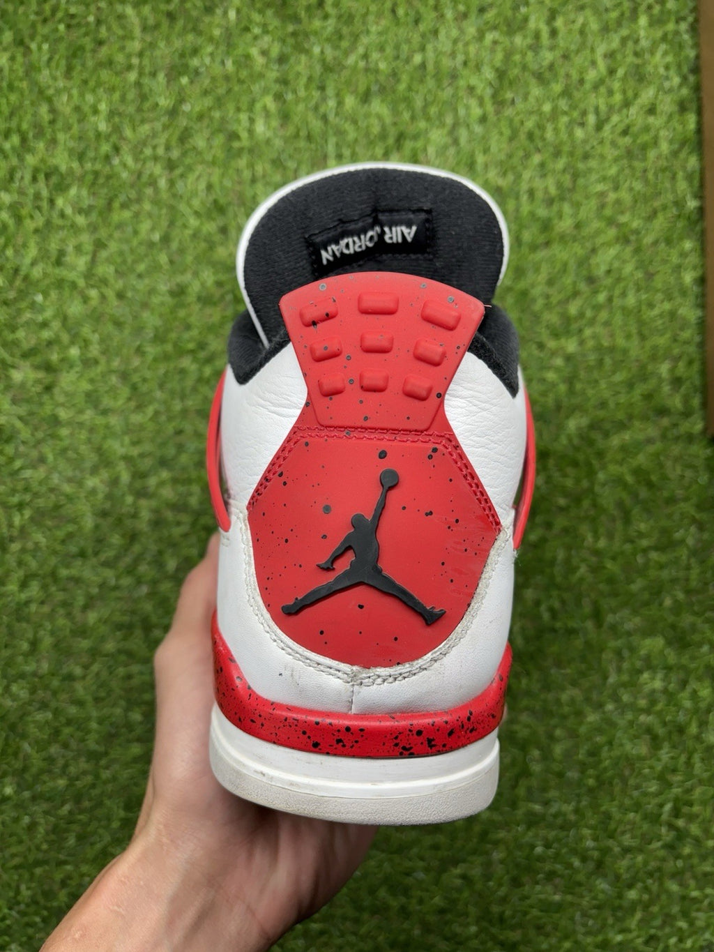 Size 10 - Jordan 4 Retro Mid Red Cement | GOOD CONDITION!
