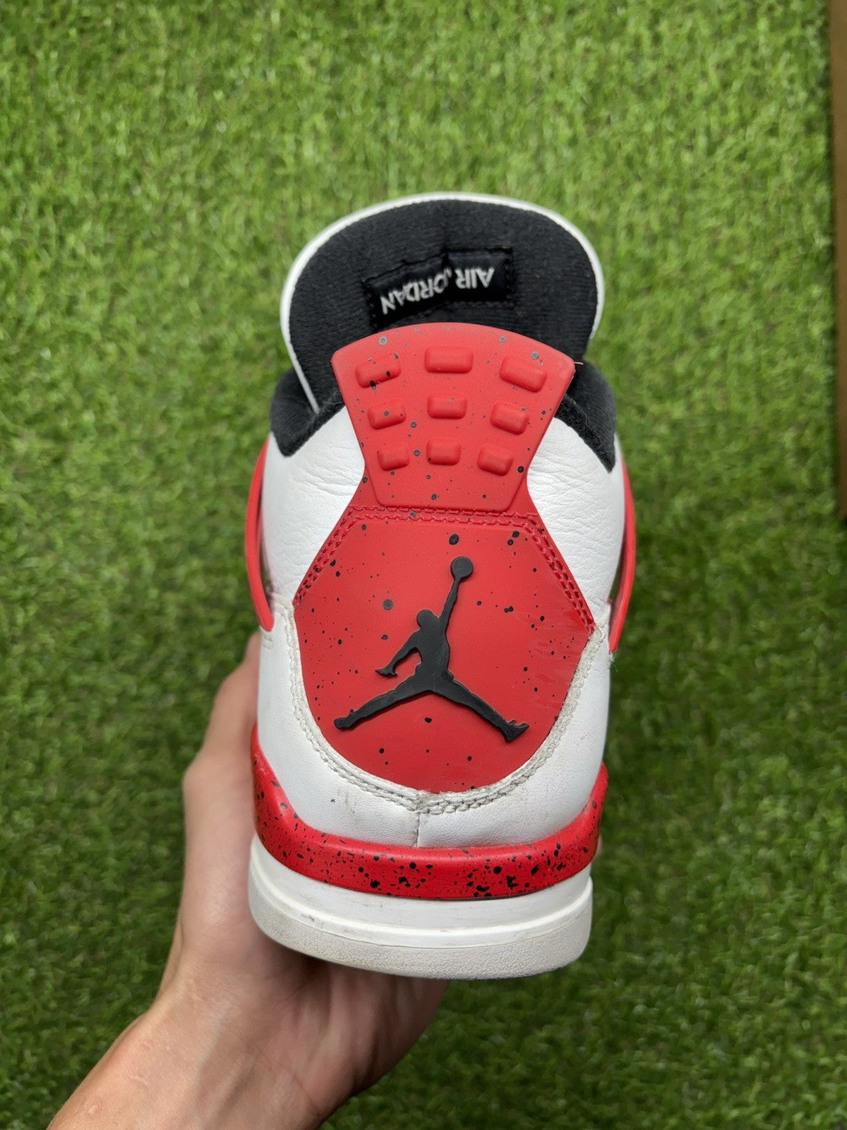 Size 10 - Jordan 4 Retro Mid Red Cement | GOOD CONDITION!