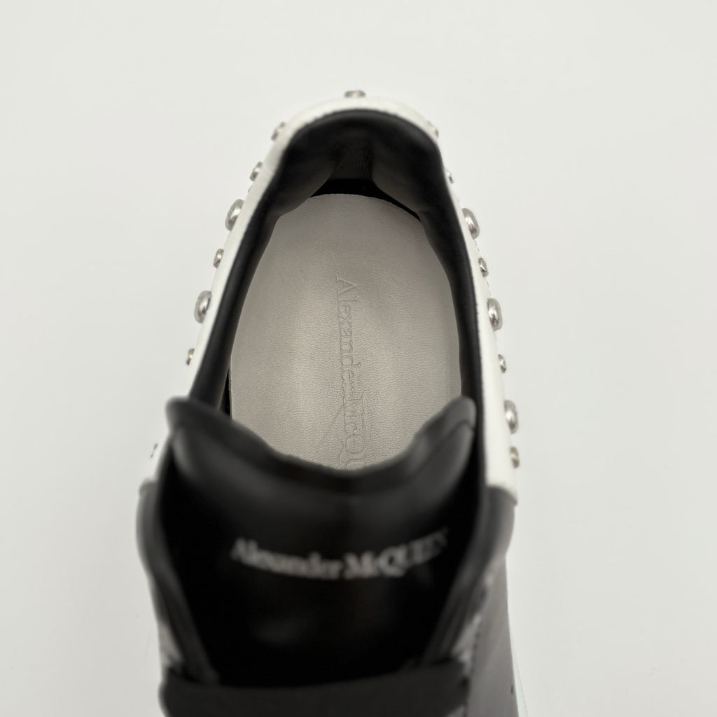 Size 43 (10 US) - Alexander McQueen Studded Oversized ' Black White ' | CLEAN!