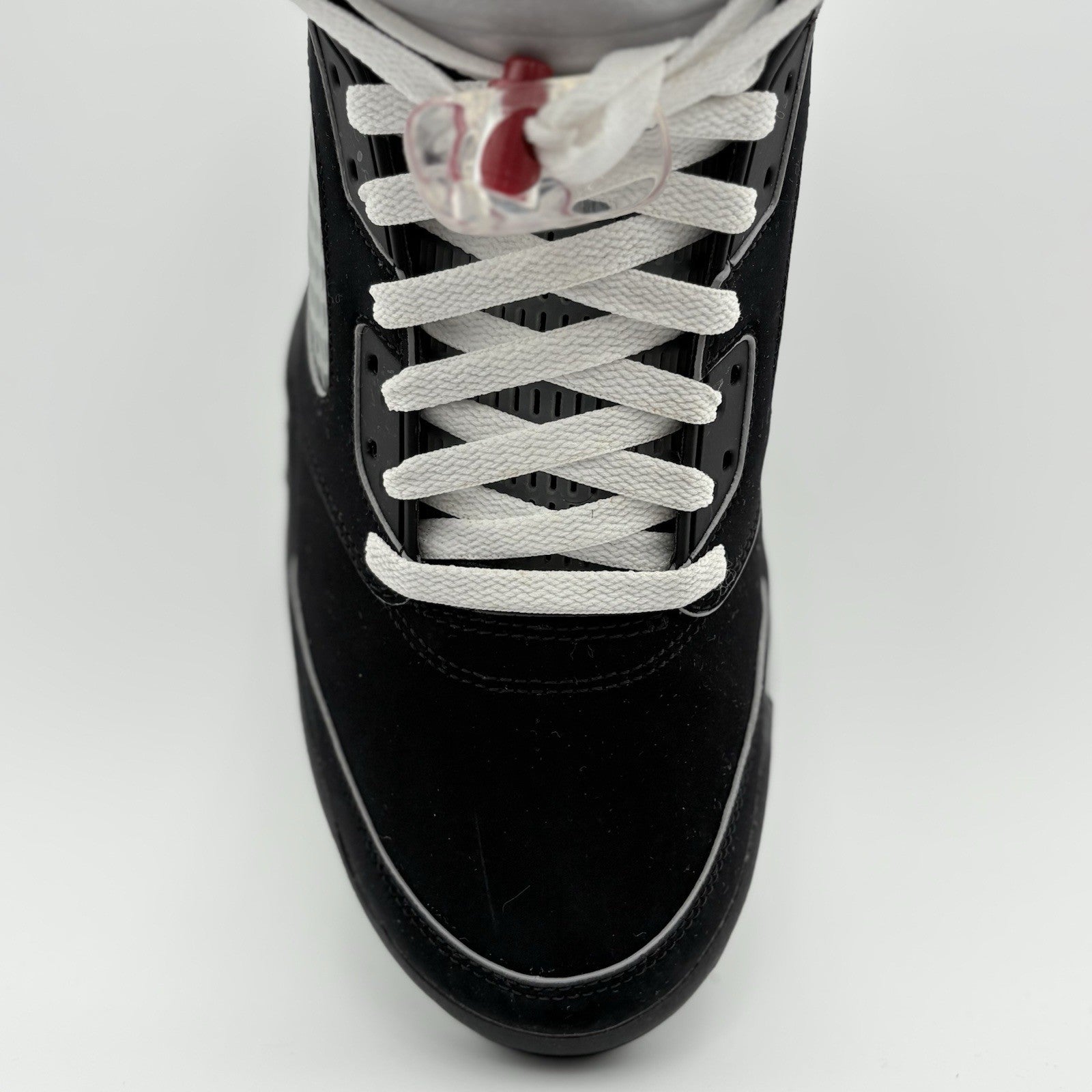 Size 12 - Air Jordan 5 Retro OG ' Black Metallic Reimagined ' | ONLY WORN 3x !