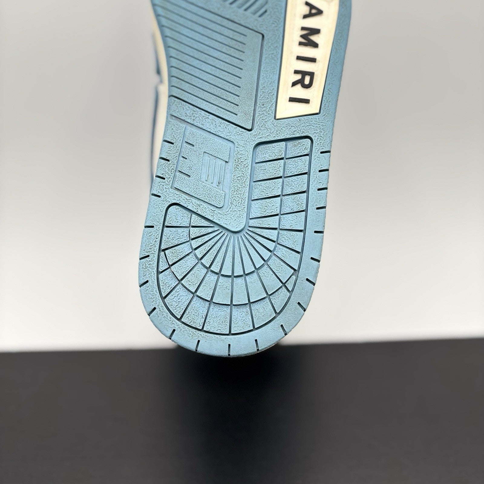 Size 46 (13 US) - Amiri Skel High Top ' Powder Blue White ' | GOOD CONDITION!