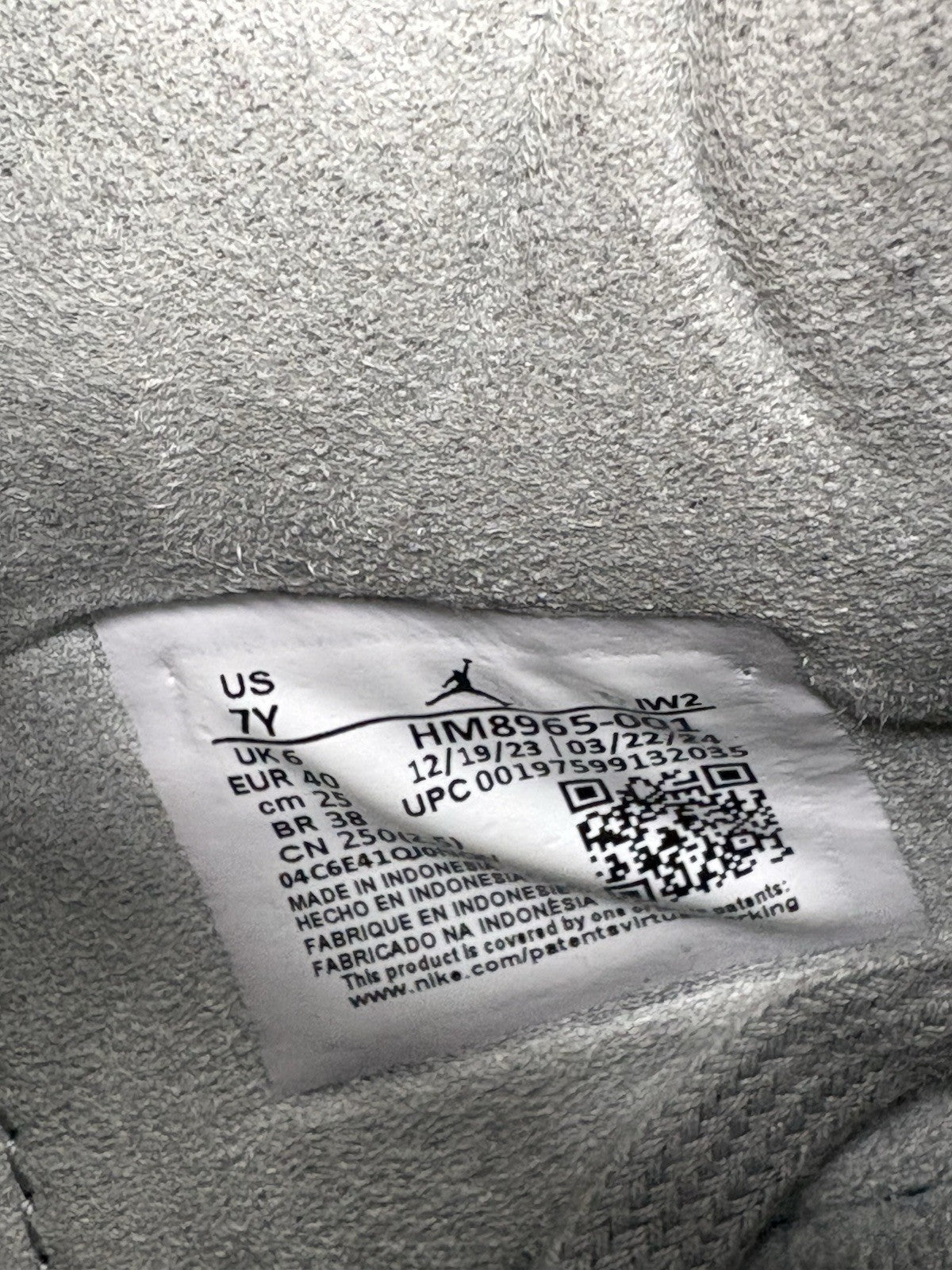 Size 7 - Air Jordan 4 Retro SE ' Wet Cement ' | SUPER CLEAN!