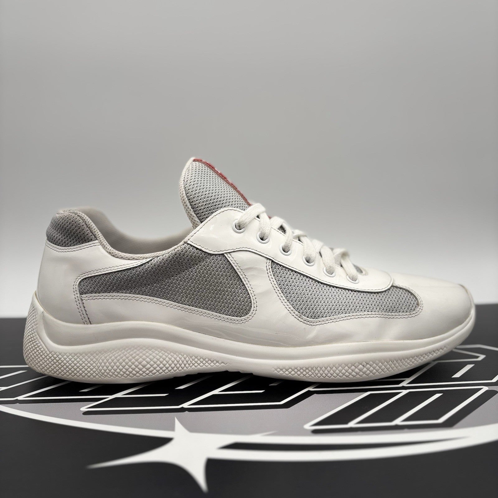 Size 14.5 UK (15.5 US) - Prada Americas Cup ' White ' | GOOD CONDITION!