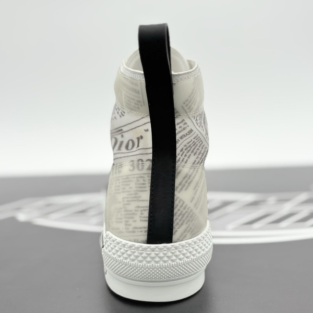 Size 45 (12 US) - Dior B23 High ' Newsprint ' | SUPER CLEAN!