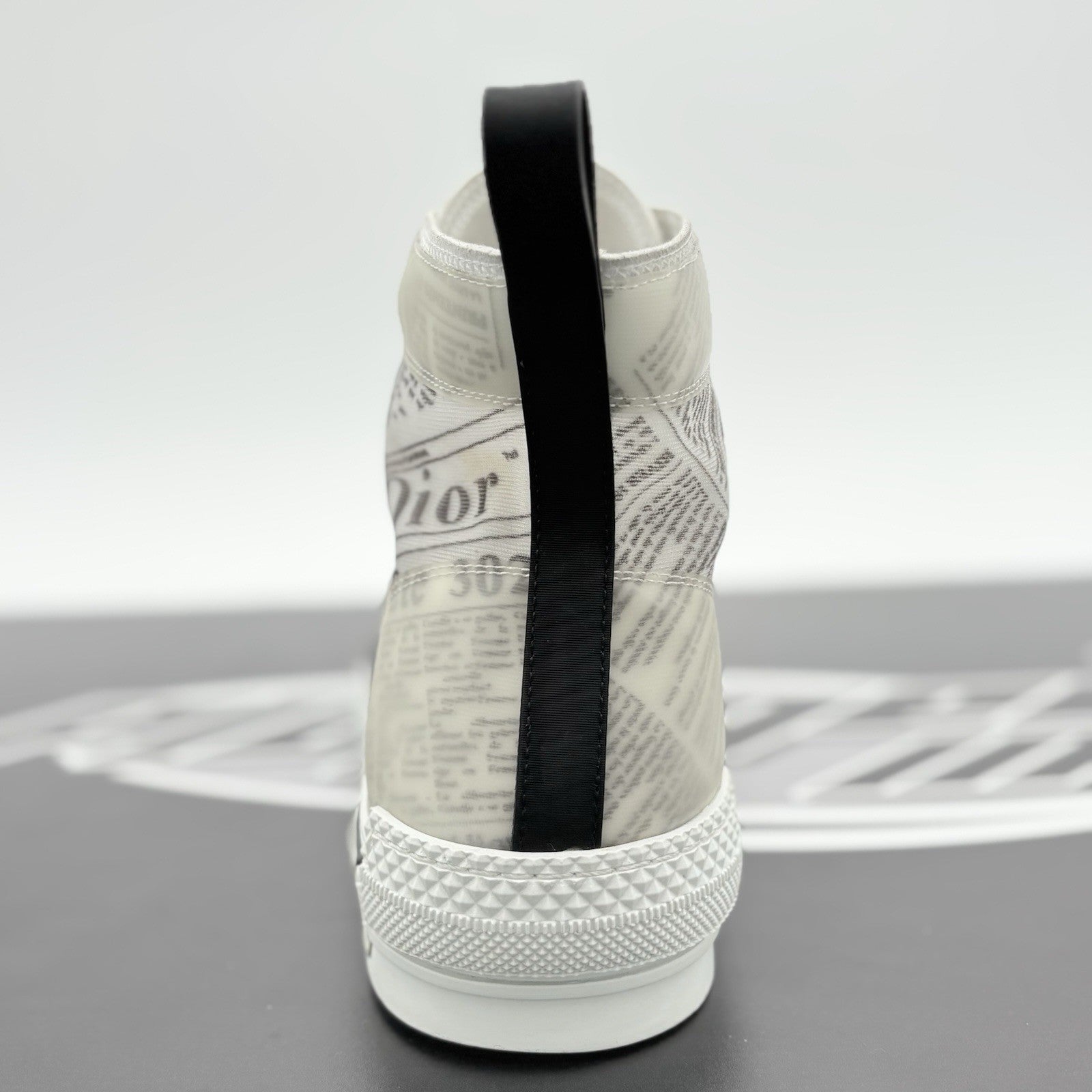 Size 45 (12 US) - Dior B23 High ' Newsprint ' | SUPER CLEAN!