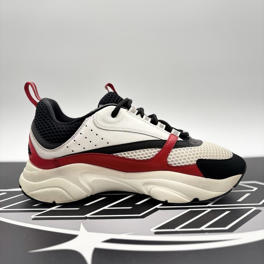 Size 42 (9 US) - Dior B22 Sneaker ' White, Red ' | GOOD CONDITION!