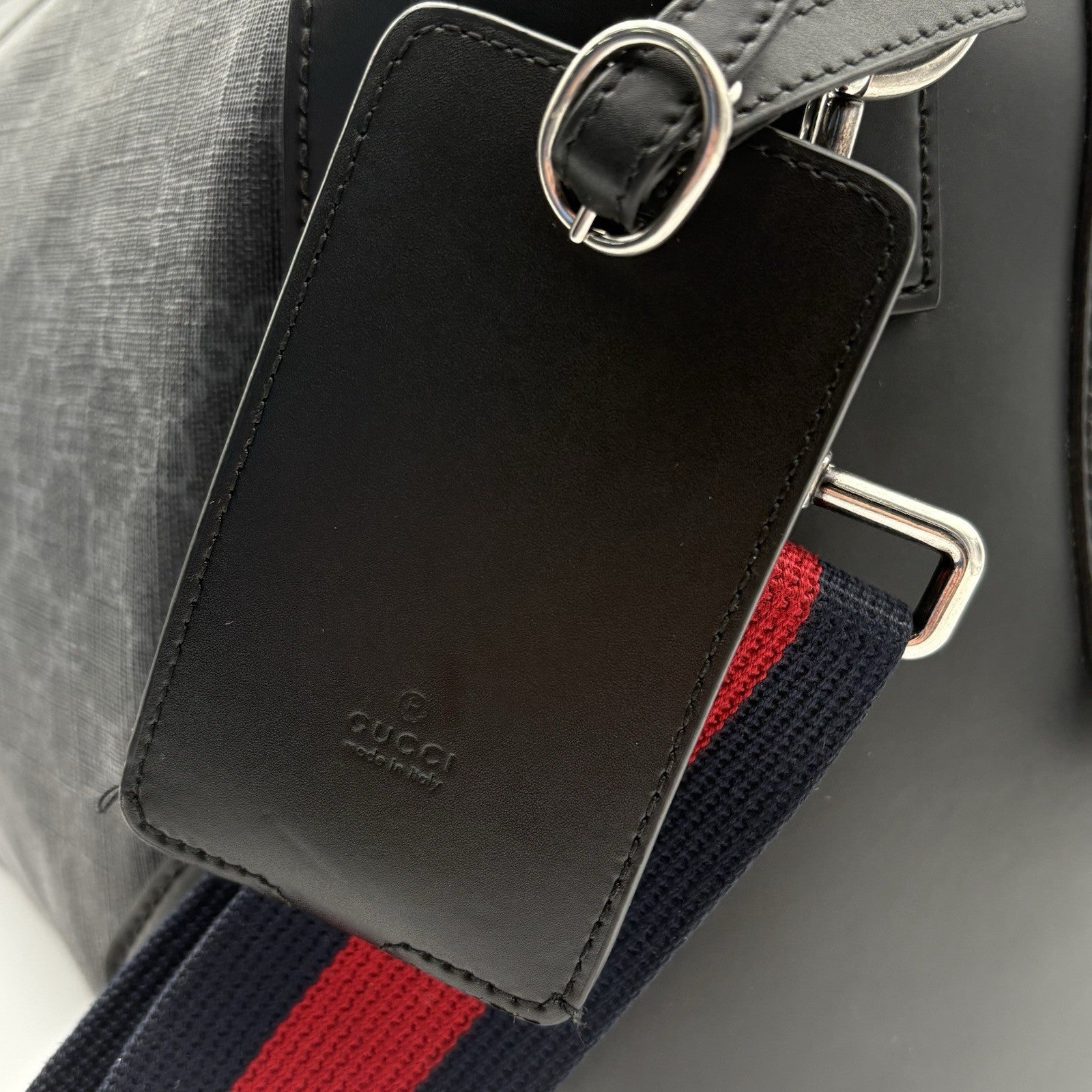 Gucci Carry On Large Duffle Bag ' Gg Supreme - Black ' | GREAT CONDITION!