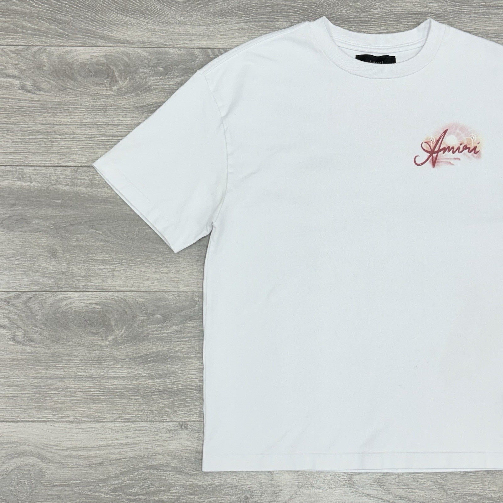 Size M - Amiri Airbrush Cotton T-Shirt ' White ' | GREAT CONDITION!