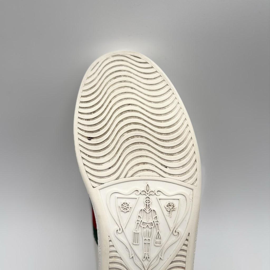 Size 36.5 - Gucci Ace Studded ' White, Pearls ' | GREAT CONDITION!