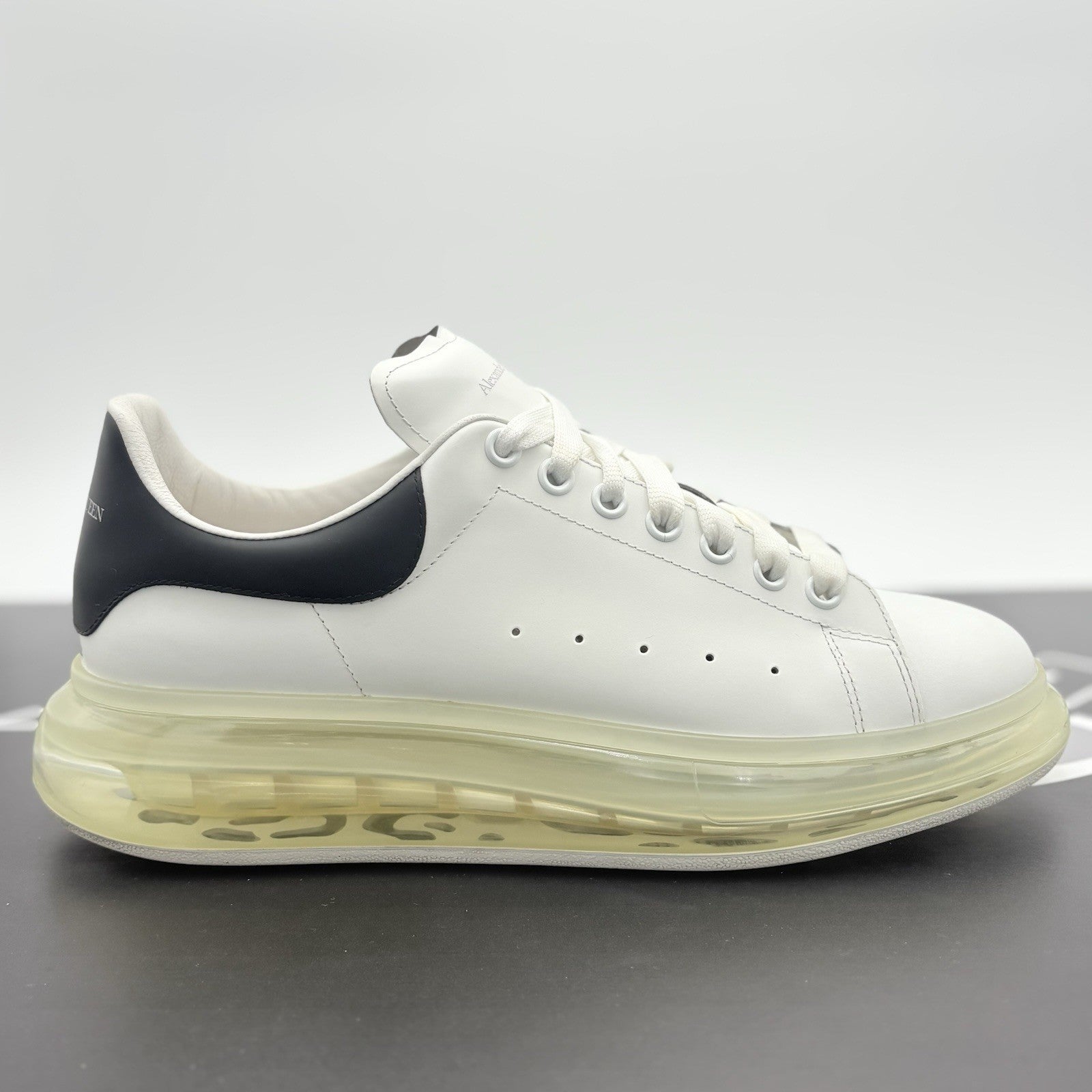 Size 45 (12 US) - Alexander McQueen ' White Black ' | GOOD CONDITION!