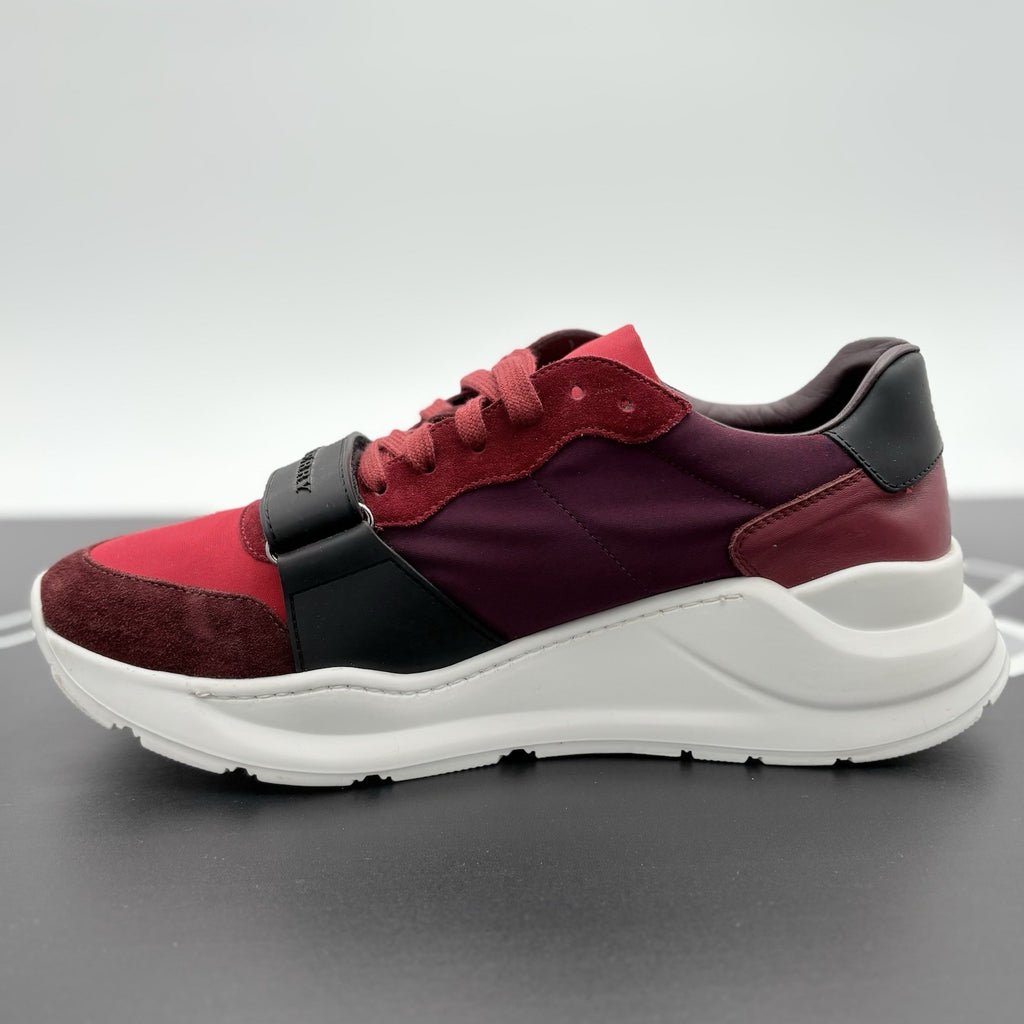 Size 43.5 (10.5 US) - Burberry Regis Sneaker ' Red Black ' | GREAT CONDITION!