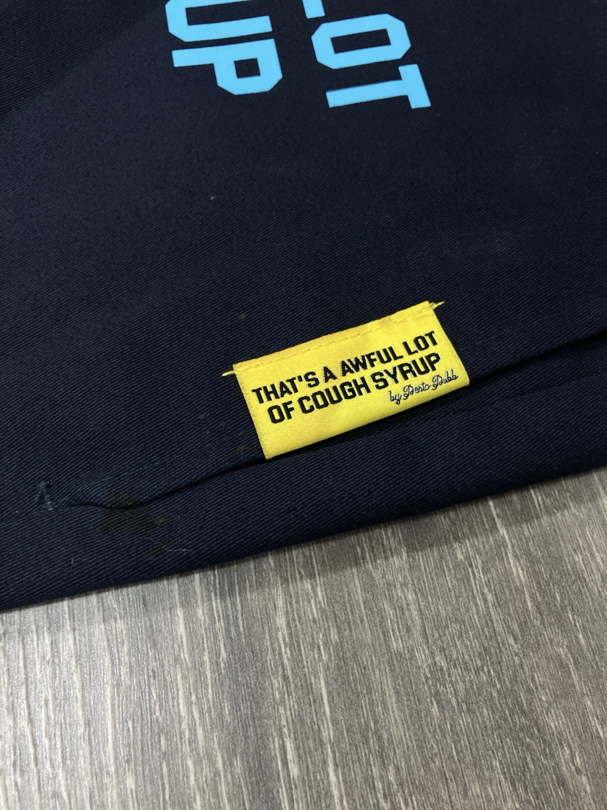 Size 38 - That’s A Awful Lot Of Cough Syrup Flared Dickies ' Blue ' | NEW!