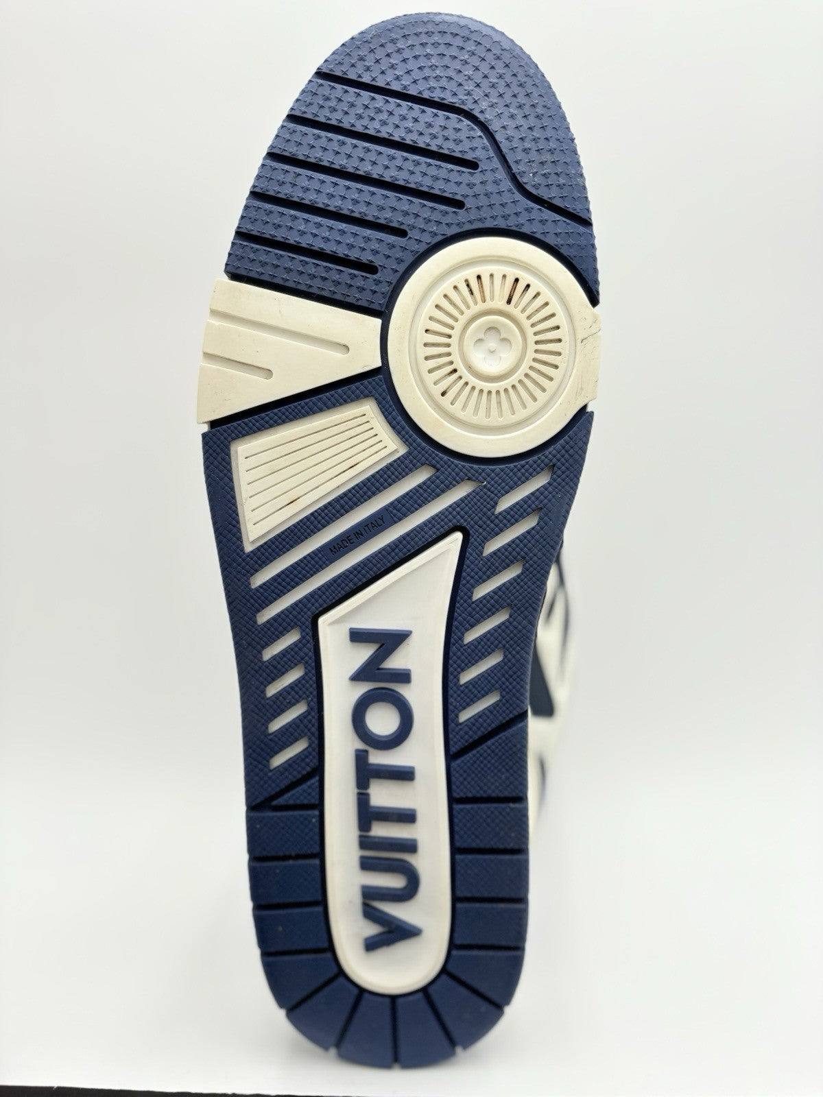 Size 12 LV (13-13.5 US) Louis Vuitton Skate ' Marine ' | GREAT CONDITION