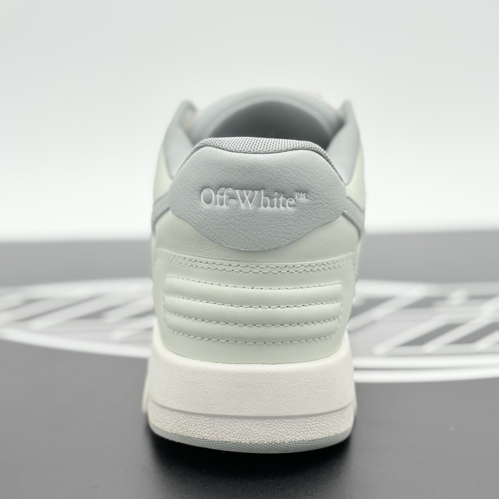 Size 41 (8 US) Off-White Out Of Office ' Mint Grey ' | GREAT CONDITION!