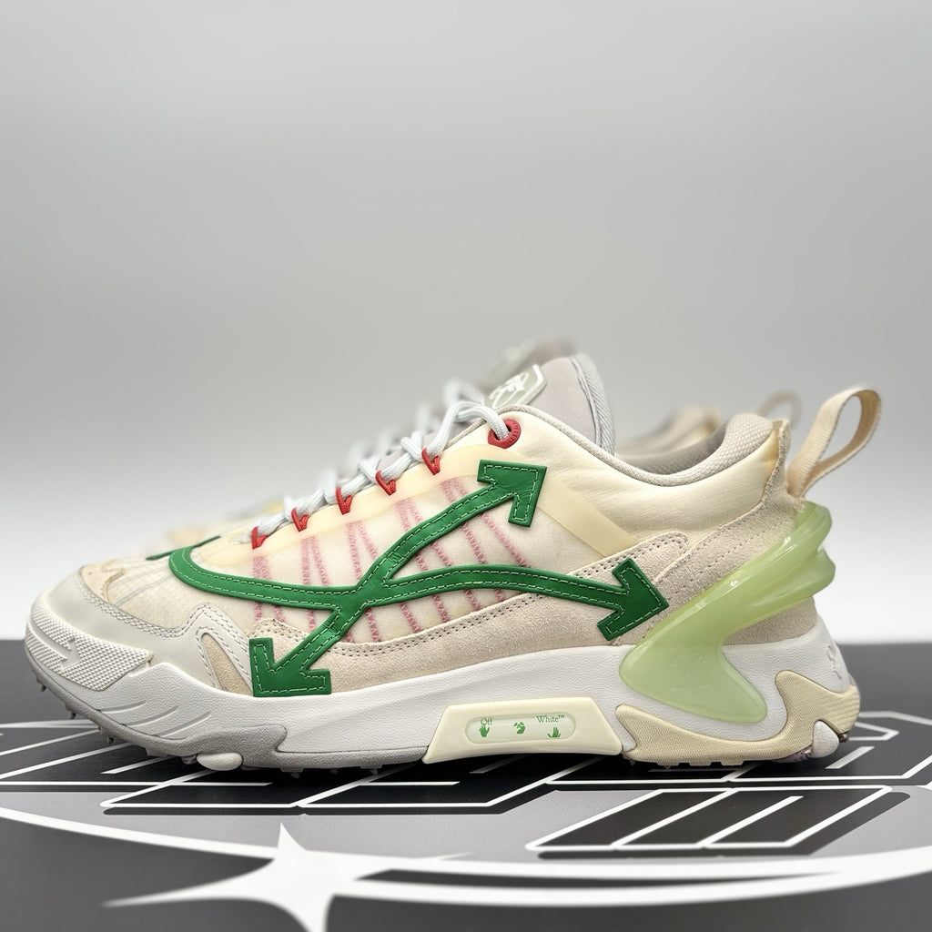 Size 45 (12 US) Off-White ODSY-2000 ' White, Green ' | SUPER CLEAN!