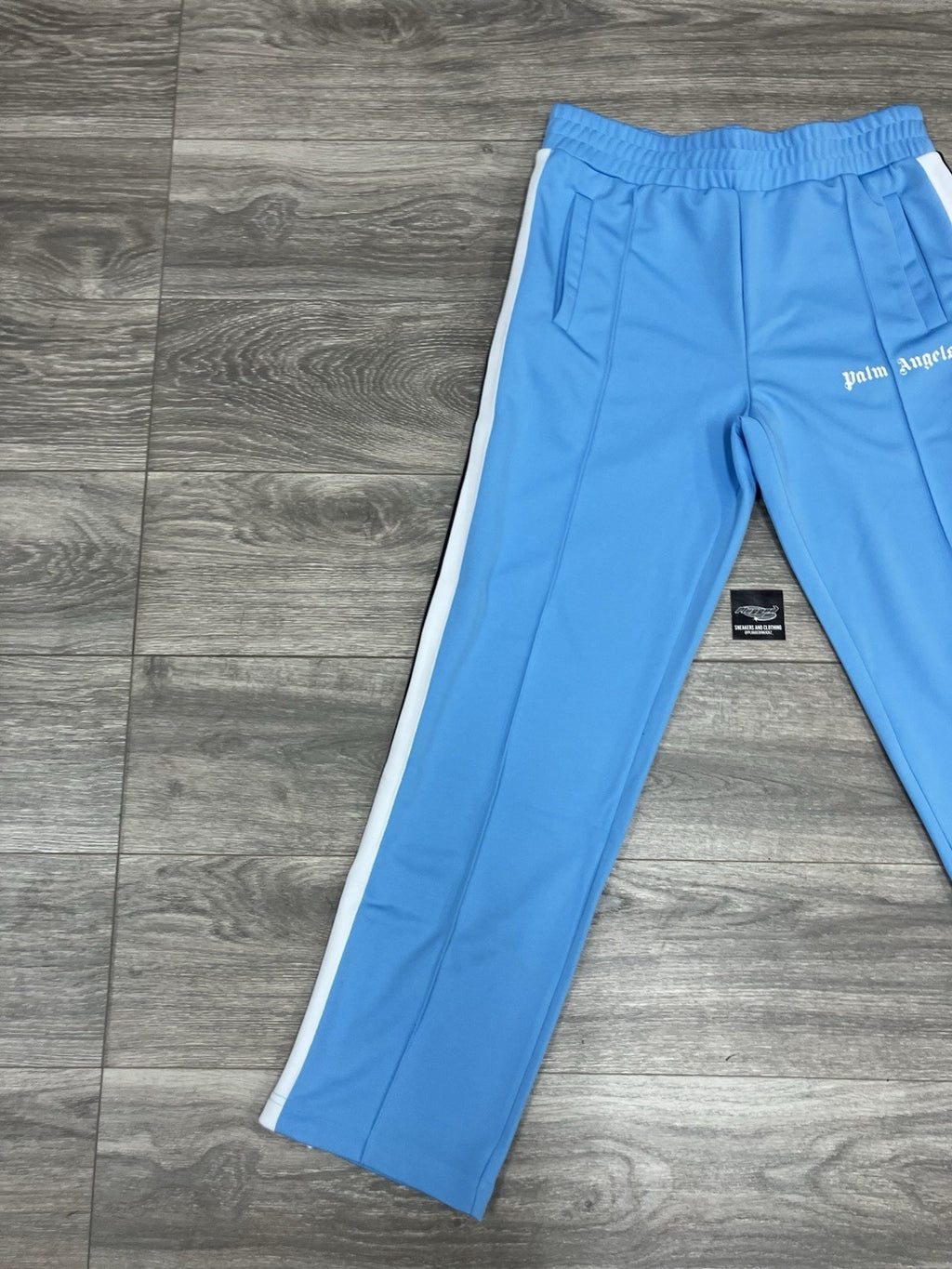 Size XL - Palm Angels Classic Track Pants ' Light Blue ' | EXCELLENT COND!