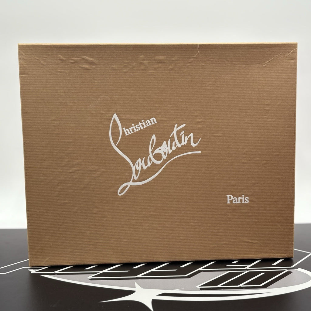 Size 45.5 (12.5 US) - Christian Louboutin Suede Cross Strap ' Red ' | BRAND NEW!