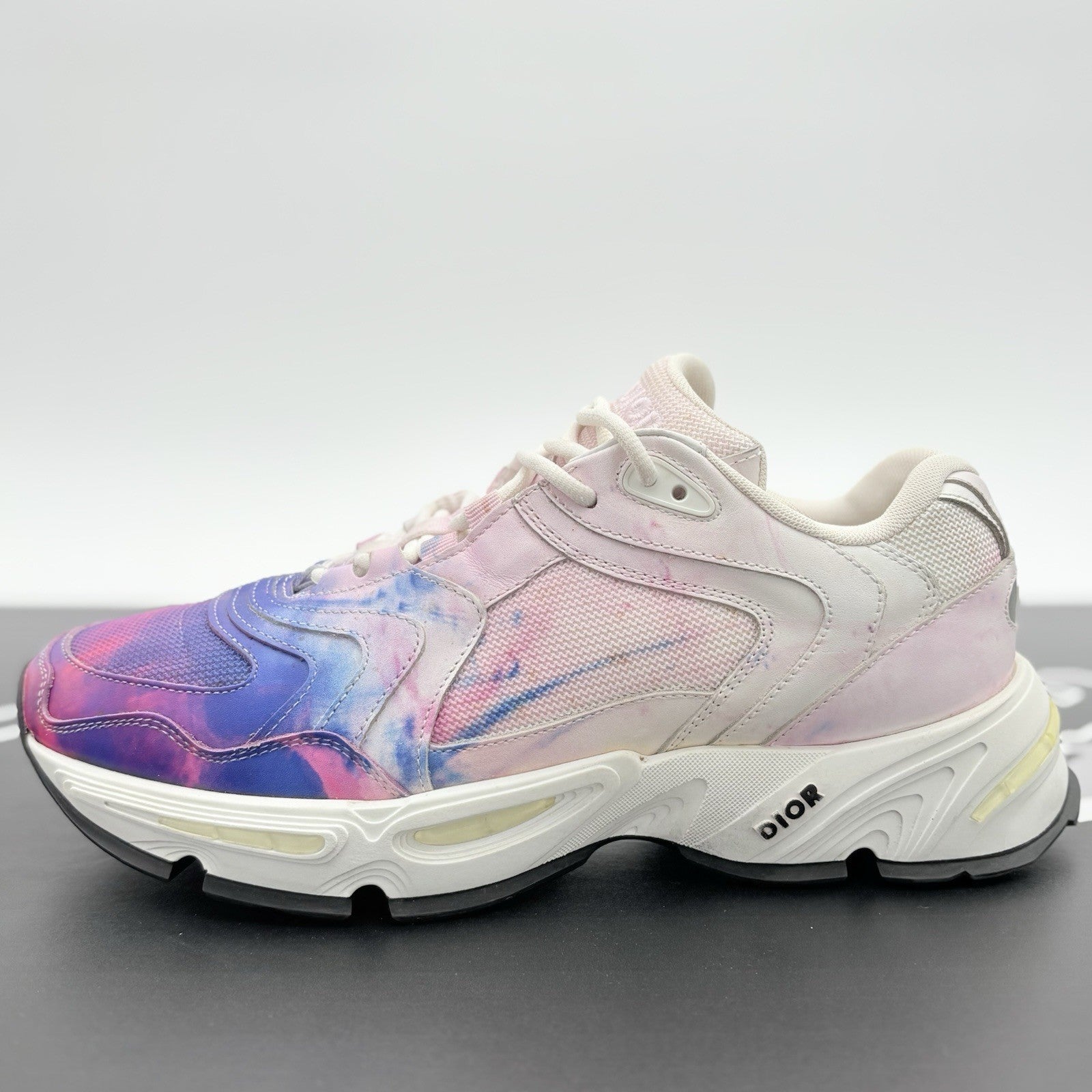 Size 41 (8 US) - Christian Dior CD1 ' Tie Dye Pink Blue ' | SUPER CLEAN!