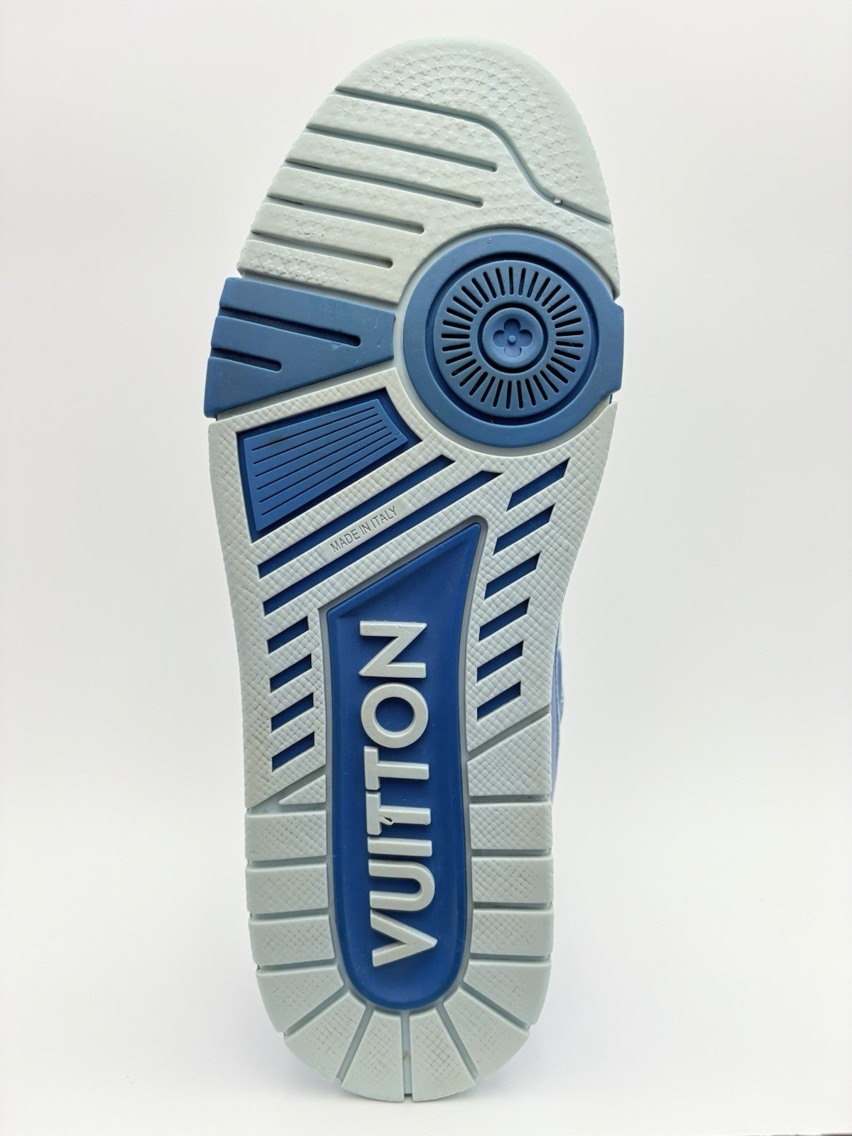 Size 6 LV (7-7.5 US) - Louis Vuitton Trainer ' Blue ' | GREAT CONDITION!