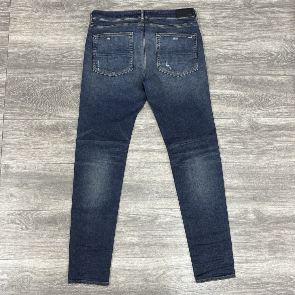 Size 38 - Amiri Stack Jeans ' Blue ' | SUPER CLEAN!