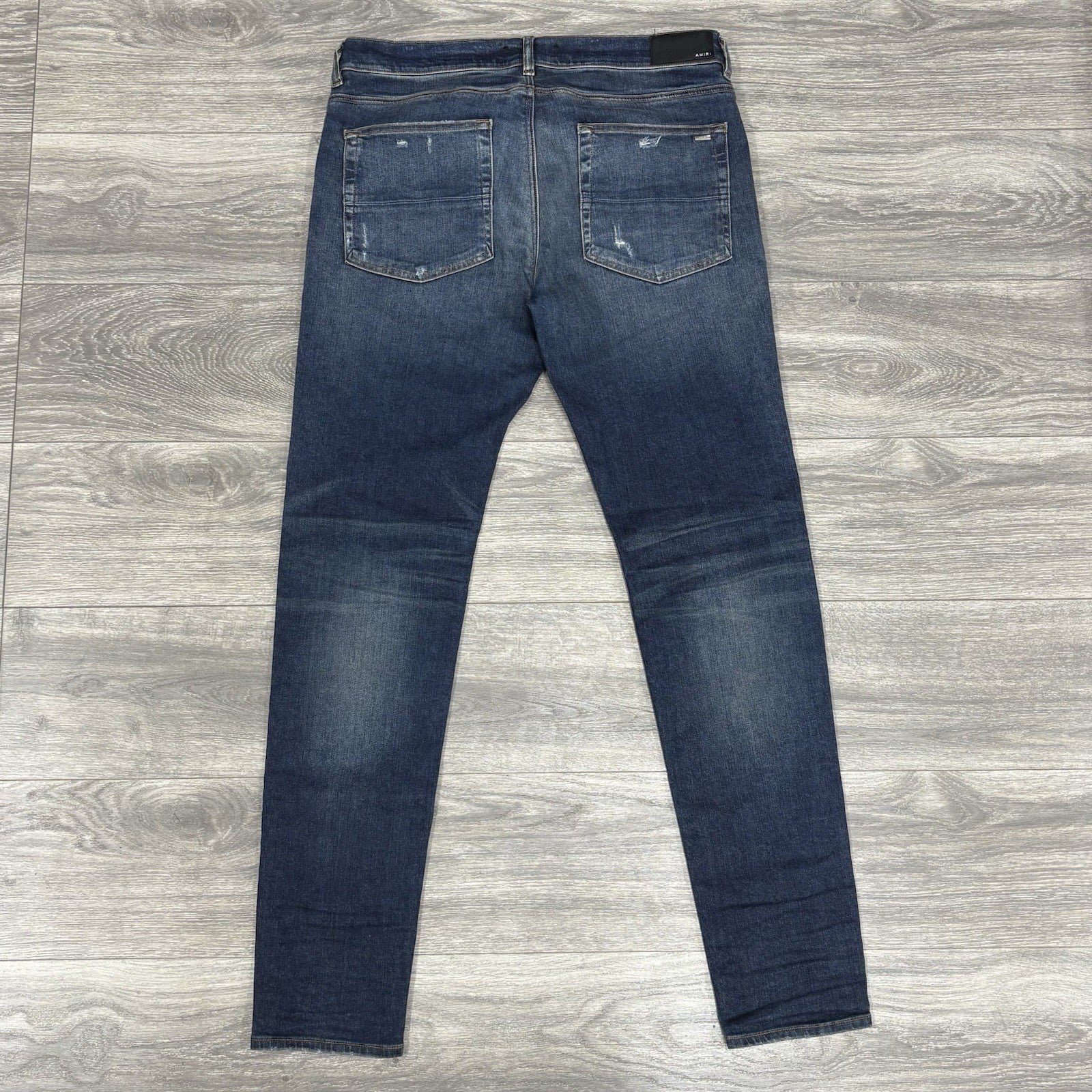 Size 38 - Amiri Stack Jeans ' Blue ' | SUPER CLEAN!