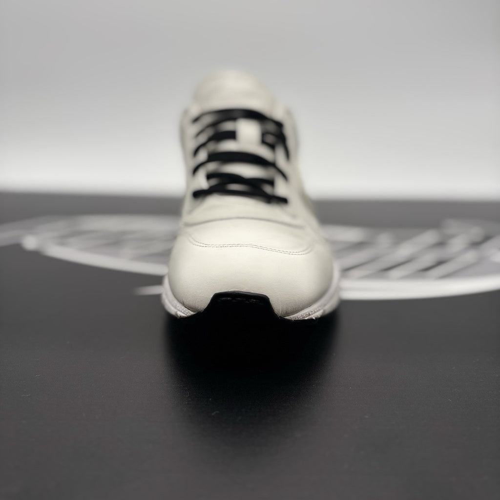 Size 6 G (6.5 US) - Gucci Leather Low Top ' White ' | GOOD CONDITION!
