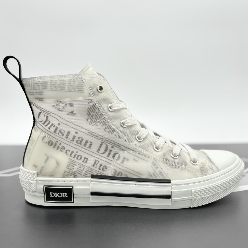 Size 45 (12 US) - Dior B23 High ' Newsprint ' | SUPER CLEAN!