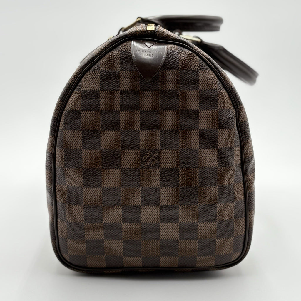 Louis Vuitton Speedy Bandouliere 35 Bag ' Damier Ebene '
