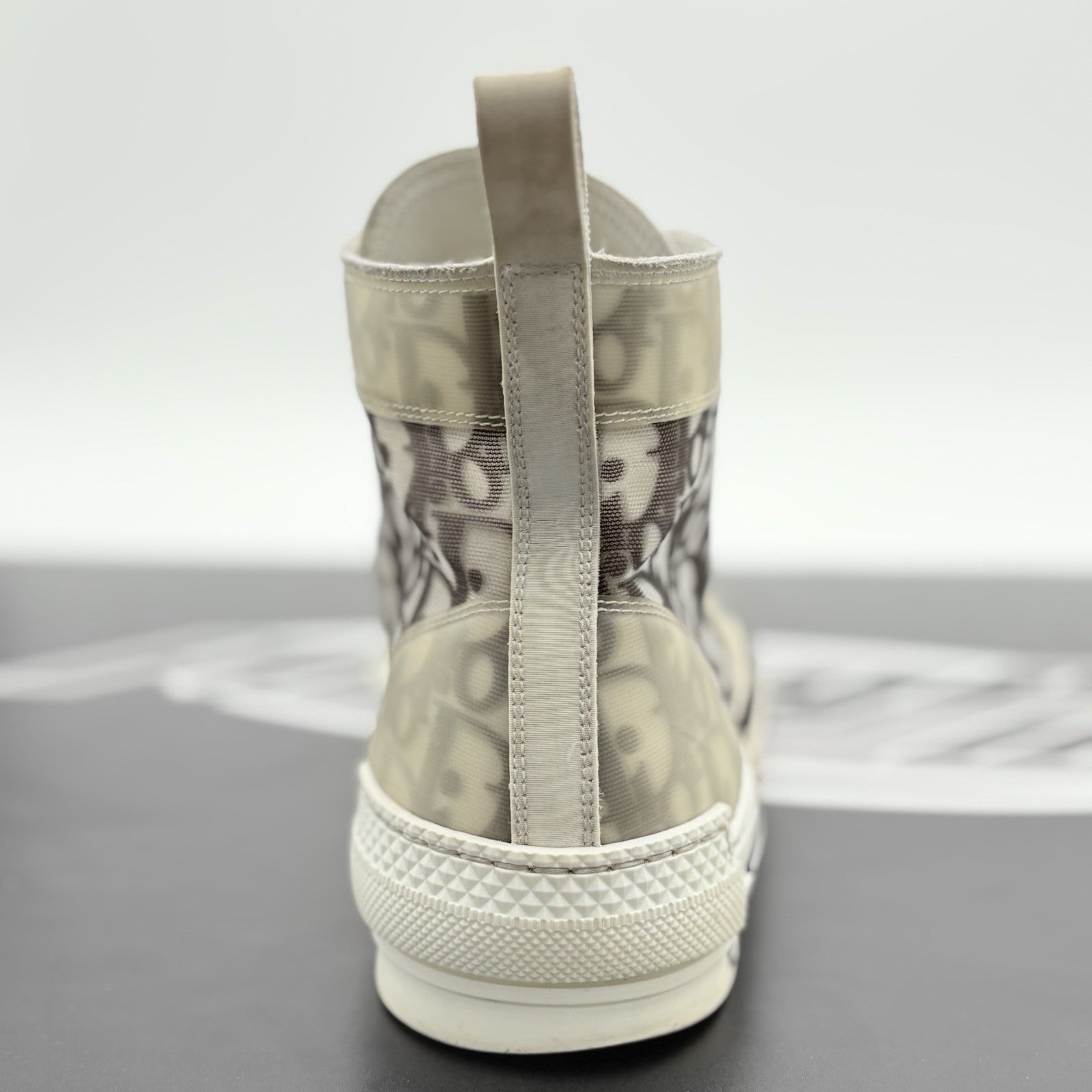 Size 41 (8 US) - Dior B23 Oblique High ' Beige ' | GOOD CONDITION!