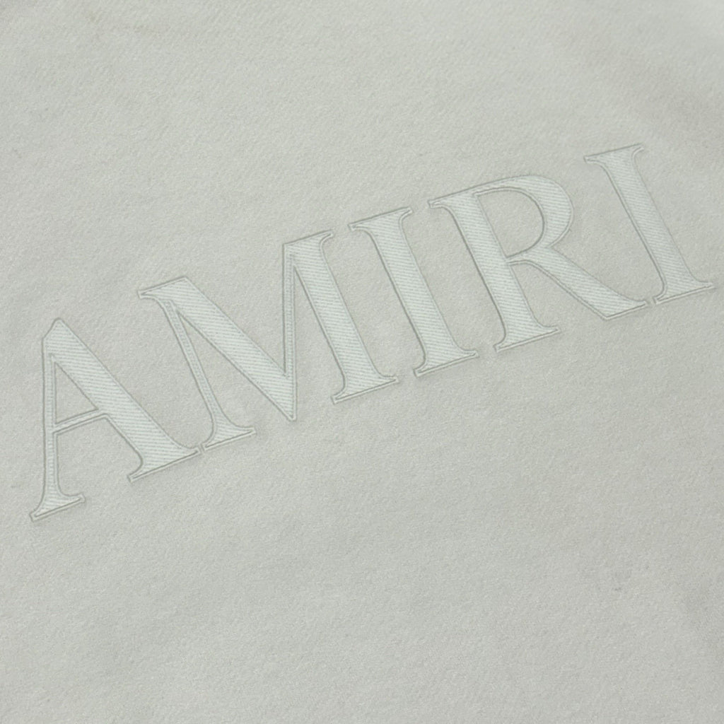 Size M - Amiri Embroidered Logo Hoodie ' Beige ' | GREAT CONDITION!