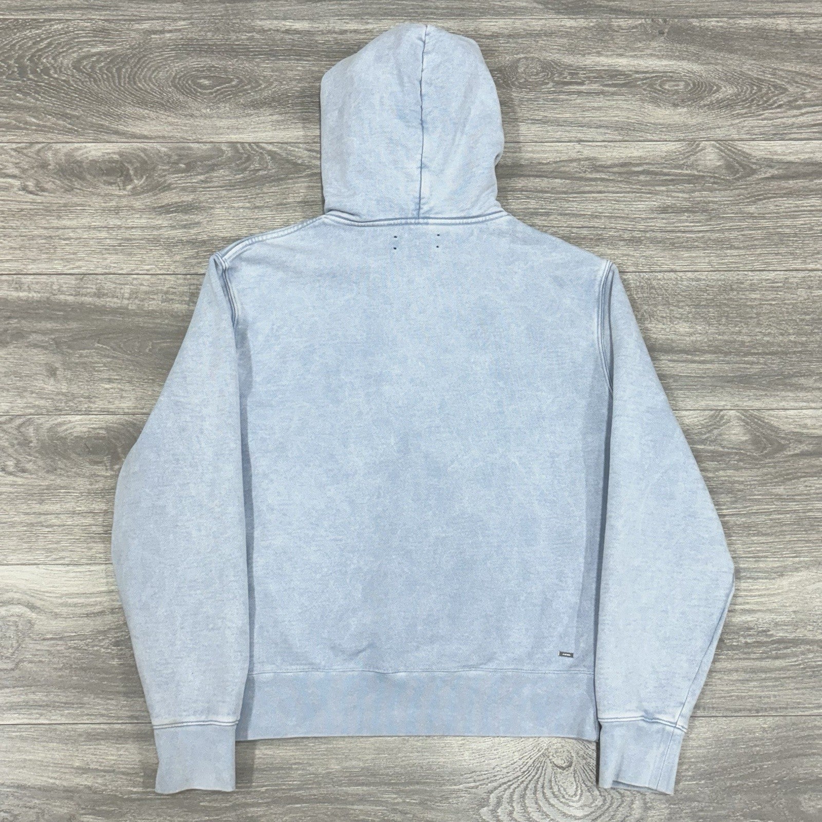 Size L - Amiri Filigree Embroidered Hoodie ' Blue ' | GREAT CONDITION!