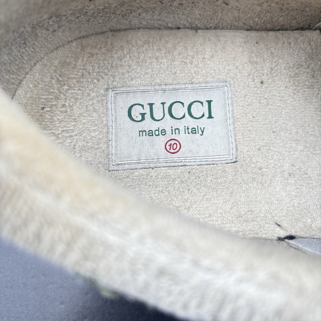 Size 10 G (10.5 US) - Gucci Ultrapace ' Green Tejus Printed ' | GOOD CONDITION!
