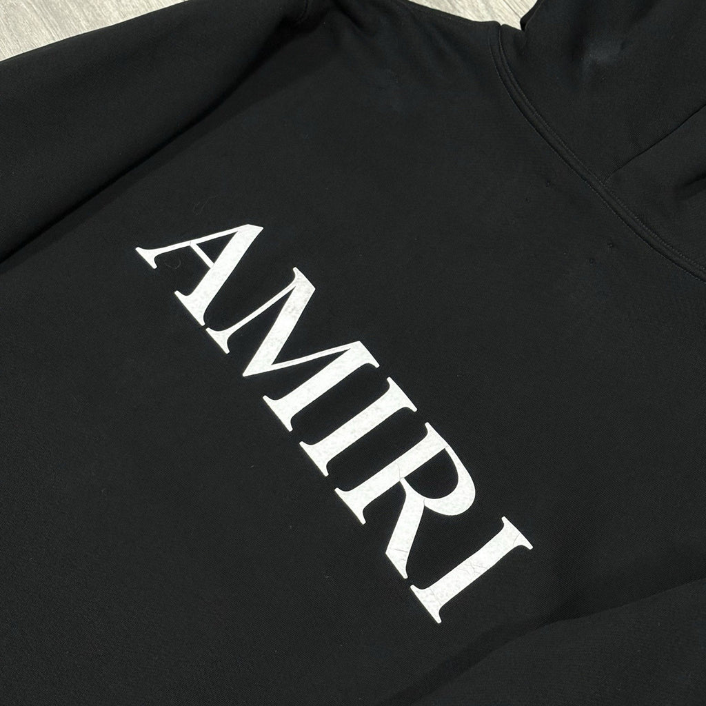 Size Large - Amiri Core Logo Hoodie ' Black ' | GREAT CONDITION!