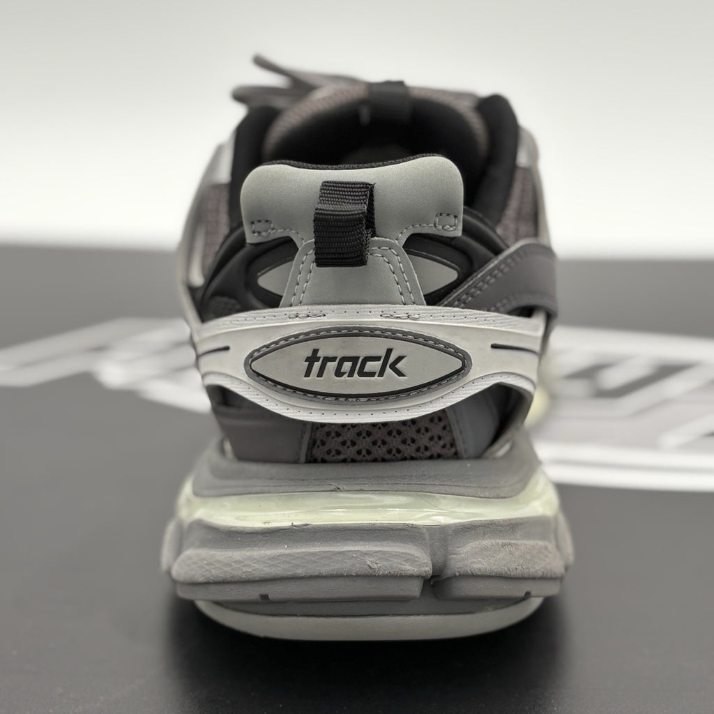 Size 40 (7 US) - Balenciaga Track LED Sneaker ' Silver, Grey ' | GREAT COND!
