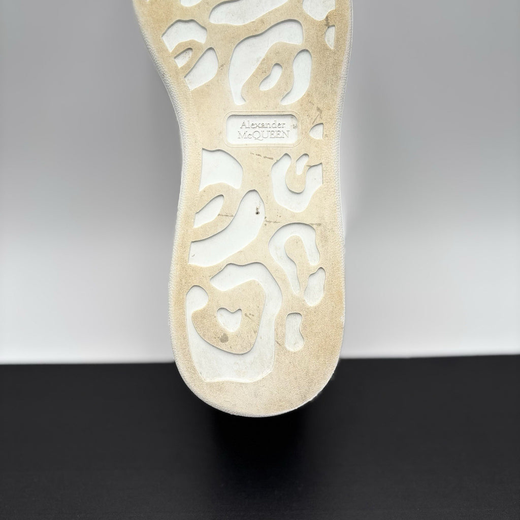 Size 46.5 (13.5 US) - Alexander McQueen ' White Black ' | GREAT CONDITION!