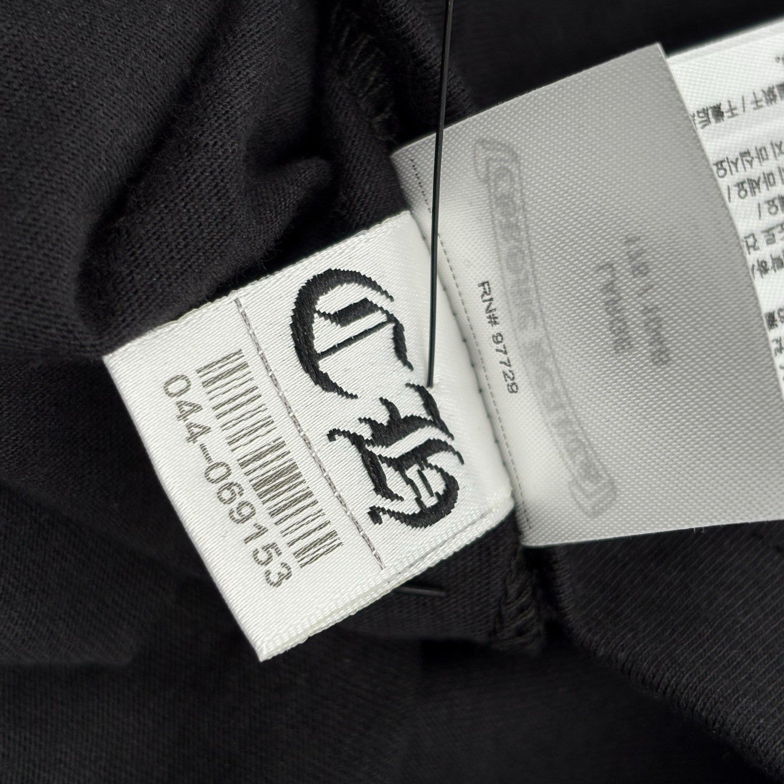 Size Large - Chrome Hearts Neck Logo T-Shirt ' Olive Collar ' | BRAND NEW!